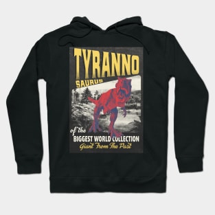 Tyrannosaurus Retro Art - The Biggest World Collection / Giant From The Past Hoodie